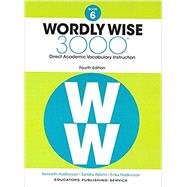 Wordly Wise 3000, Book 6  item #1585195 with Quizlet by Hodkinson, Kenneth; Adams, Sandra; Hodkinson, Erica, 9780838877067