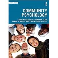 Community Psychology by Moritsugu; John, 9781138747067