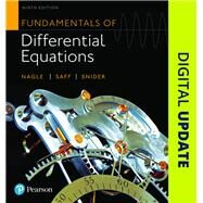 Fundamentals of Differential Equations by Nagle, R. Kent; Saff, Edward B.; Snider, Arthur David, 9780321977069