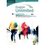 English Unlimited for Spanish Speakers Elementary Coursebook With E-portfolio by Tilbury, Alex; Clementson, Theresa; Hendra, Leslie Anne; Rea, Dave; Doff, Adrian, 9788483237069