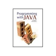 Programming With Java by Holmes, Barry, 9780763707071