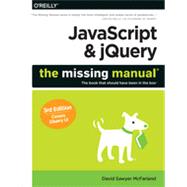 JavaScript & jQuery by McFarland, David Sawyer, 9781491947074
