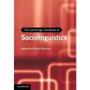 The Cambridge Handbook of Sociolinguistics by Mesthrie, Rajend, 9780521897075