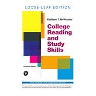College Reading and Study Skills, Books a la Carte Edition by McWhorter, Kathleen T.; Sember, Brette M., 9780135227084