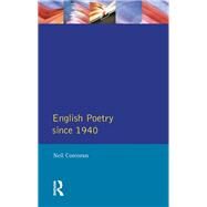 English Poetry Since 1940 by Corcoran; Neil, 9781138177086