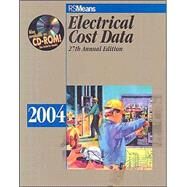 Electrical Cost Data 2004 by Chiang, John H., 9780876297087