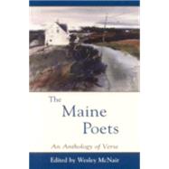 The Maine Poets by McNair, Wesley, 9780892727087