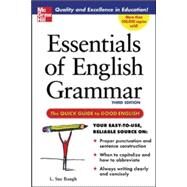 Essentials of English Grammar A Quick Guide To Good English by Baugh, L., 9780071457088