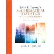 John E. Freund's Mathematical Statistics with Applications by Miller, Irwin; Miller, Marylees, 9780321807090