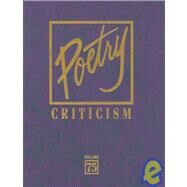 Poetry Criticism by Lee, Michelle, 9780787687090