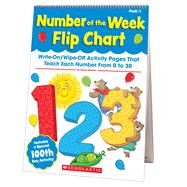 Number of the Week Flip Chart Write-On/Wipe-Off Activity Pages That Teach Each Number From 0 to 10 by Einhorn, Kama, 9780545457095