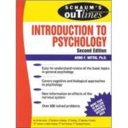 Schaum's Outline of Introduction to Psychology by Wittig, Arno, 9780071347099