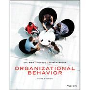 Organizational Behavior, 3rd Edition by Uhl-Bien, Mary; Piccolo, Ronald F.; Schermerhorn, John R., 9781119897101