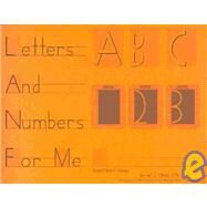 Letters and Numbers for Me by Olsen, Jan, 9781891627101