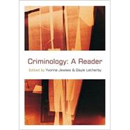 Criminology : A Reader by Yvonne Jewkes, 9780761947103