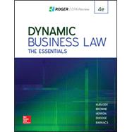 Dynamic Business Law: The Essentials [Rental Edition] by KUBASEK, 9781259917103