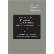 International Commercial Arbitration - A Transnational Perspective by Vrady, Tibor; Barcel III, John J.; Krll, Stefan; von Mehren, Arthur T., 9781640207103