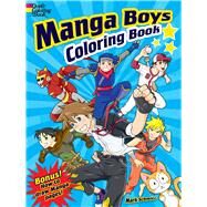 Manga Boys Coloring Book by Schmitz, Mark, 9780486497105