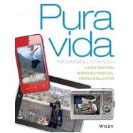 Pura vida by Lopez-Burton, Norma; Marques Pascual, Laura; Pardo Ballester, Cristina, 9781118087107