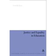 Justice and Equality in Education A Capability Perspective on Disability and Special Educational Needs by Terzi, Lorella, 9780826497109