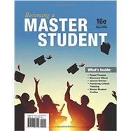 Becoming a Master Student by Ellis, Dave, 9781337097109