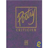 Poetry Criticism by Lee, Michelle, 9780787687113