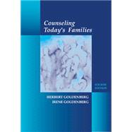 Counseling Today's Families by Goldenberg, Herbert; Goldenberg, Irene, 9780534367114