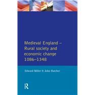 Medieval England by Edward Miller; John Hatcher, 9781315837116