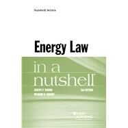 Energy Law in a Nutshell by Tomain, Joseph P., 9781634607117