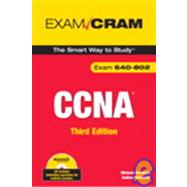 CCNA Exam Cram (Exam 640-802) by Valentine, Michael; Whitaker, Andrew, 9780789737120
