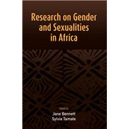 Research on Gender and Sexualities in Africa by Bennett, Jane; Tamale, Sylvia, 9782869787124