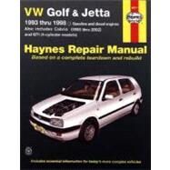 VW Golf & Jetta 1993 thru 1998 by Haynes, John H, 9781563927126