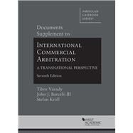 Documents Supplement to International Commercial Arbitration - A Transnational Perspective by Vrady, Tibor; Barcel III, John J.; Krll, Stefan, 9781640207127