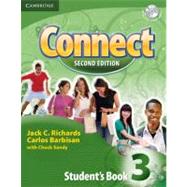 Connect 3 Student's Book with Self-study Audio CD by Jack C. Richards , Carlos Barbisan , Chuck Sandy, 9780521737128