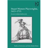 Stuart Women Playwrights, 16131713 by Cuder-Dominguez,Pilar, 9780754667131