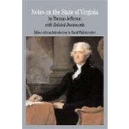Notes on the State of Virginia : With Related Documents by Jefferson, Thomas; Waldstreicher, David, 9780312257132