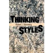 Thinking Styles by Robert J. Sternberg, 9780521657136