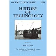 History of Technology Volume 33 by Inkster, Ian, 9781474237147