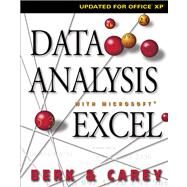 Data Analysis with Microsoft Excel Updated for Office XP (with CD-ROM) by Berk, Kenneth N.; Carey, Patrick M., 9780534407148