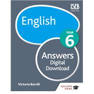 English Year 6 Answers by Victoria Burrill, 9781471867156