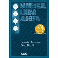 Numerical Linear Algebra, Twenty-fifth Anniversary Edition by Trefethen, Lloyd N.; Bau III, David, 9781611977158