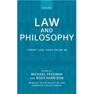 Law and Philosophy by Freeman, Michael; Harrison, Ross, 9780199237159