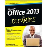 Office 2013 For Dummies by Wang, Wallace, 9781118497159