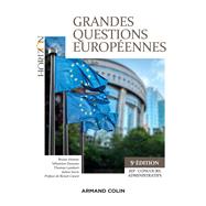 Grandes questions europennes - 5e d. - IEP-Concours administratifs by Bruno Alomar; Sbastien Daziano; Thomas Lambert; Julien Sorin, 9782200627164