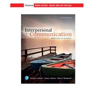 Interpersonal Communication: Relating to Others [RENTAL EDITION] by Beebe, Steven A., 9780134877174