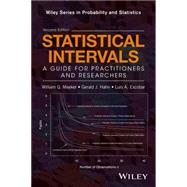 Statistical Intervals A Guide for Practitioners and Researchers by Meeker, William Q.; Hahn, Gerald J.; Escobar, Luis A., 9780471687177
