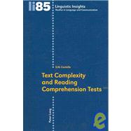 Text Complexity and Reading Comprehension Tests by Castello, Erik, 9783039117178