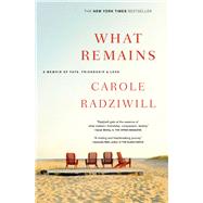 What Remains A Memoir of Fate, Friendship, and Love by Radziwill, Carole, 9780743277181