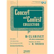 Concert and Contest Collection for Bb Clarinet Solo Book with Online Media by Unknown, 9781423477181