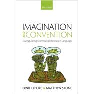 Imagination and Convention Distinguishing Grammar and Inference in Language by Lepore, Ernie; Stone, Matthew, 9780198717188